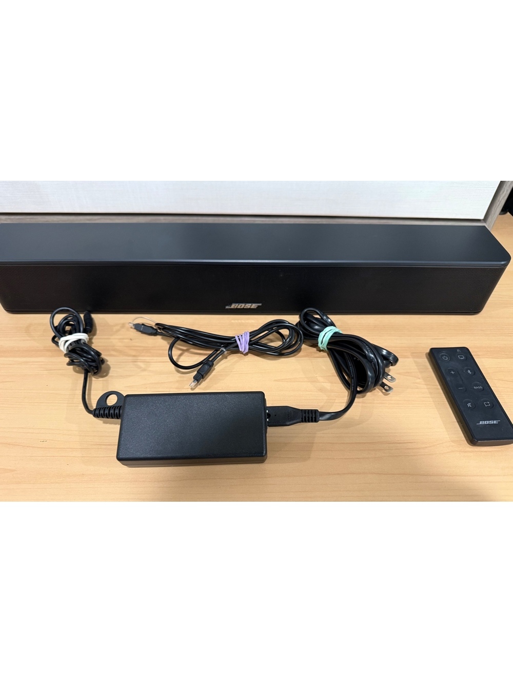 Bose Solo Soundbar Series II Bluetooth TV Speaker w/ Remote Power & Optical Cbl